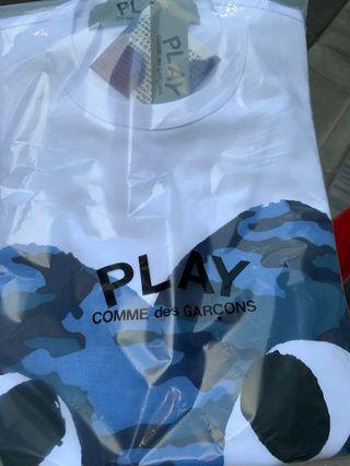 Blue Camo Heart T-Shirt (Japan Exclusive)