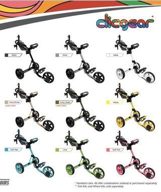 Clicgear 4.0 Golf Push Cart. New for 2020