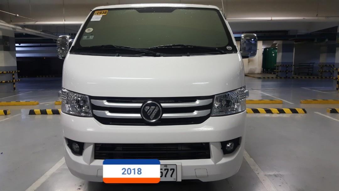 foton transvan 2019