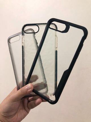 Bundle SALE iPhone 8 Plus Pre-loved clear/matte cases (bundle + FREE bumper case OR individual case)