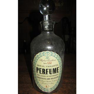 Antique/Vintage Royal Violetta Perfume Bottle