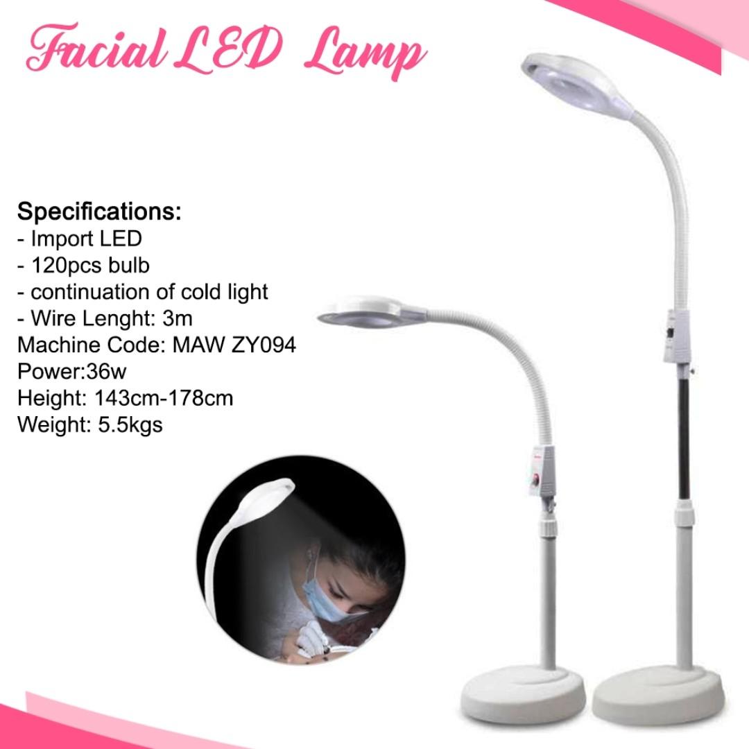 36w Import Led 120pcs Bulbs Led Magnifying Lamp Stand Floor Stand