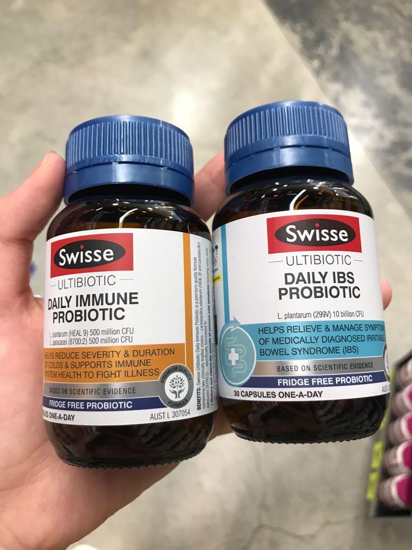 Last call order}* From Australia- Swisse Ultibiotic Daily Immune Probiotic  | Daily IBS Probiotic 30 capsules, Health & Nutrition, Health Supplements,  Vitamins & Supplements on Carousell