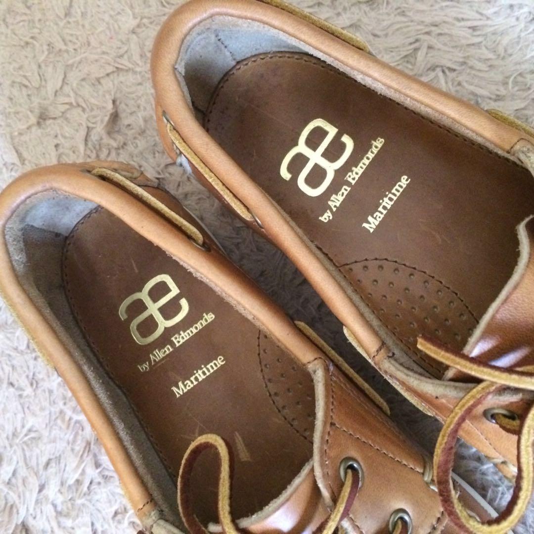ALLEN EDMONDS Maritime Boat Shoes Men s Fashion Footwear Dress Shoes on Carousell