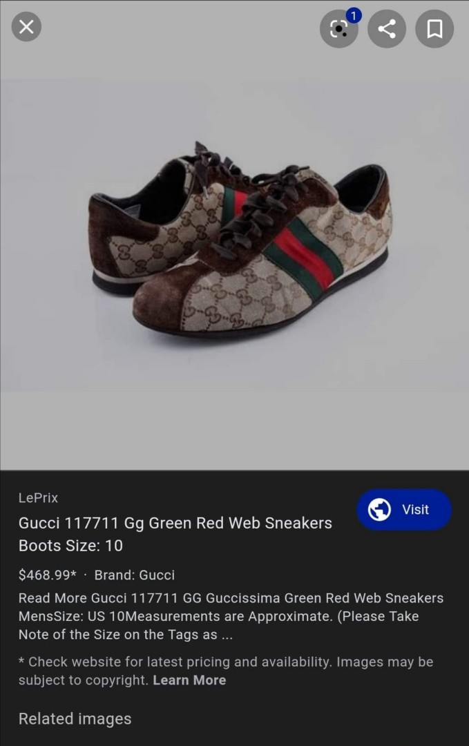 gucci suede sneaker with web