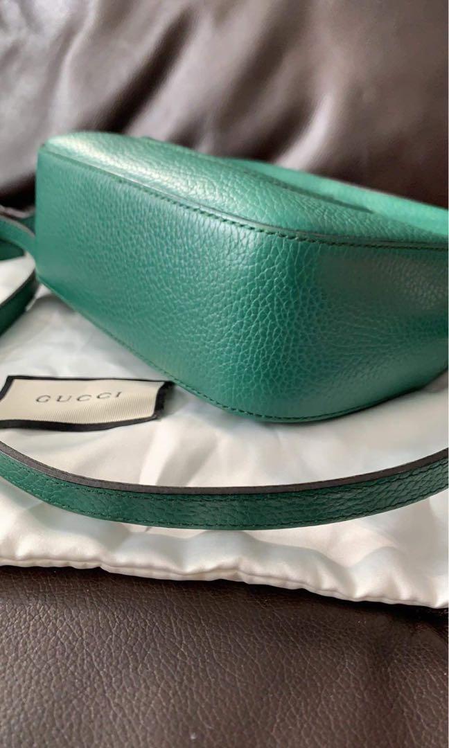 Gucci soho disco bag emerald green deals