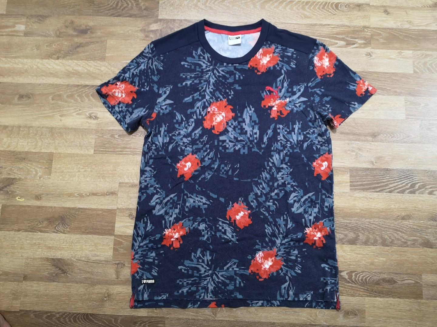 puma flower shirt