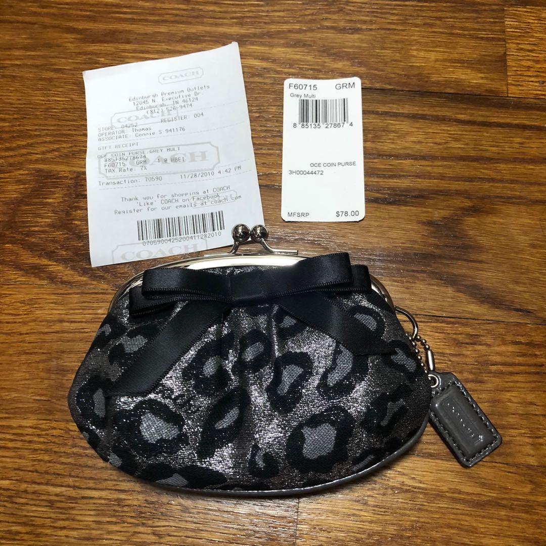 Coach ocelot online purse