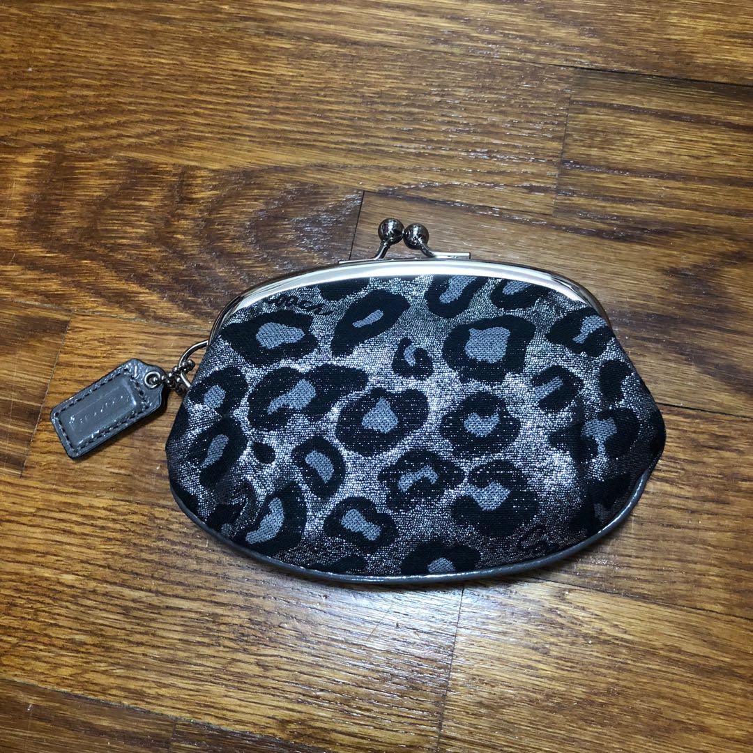 Coach ocelot purse discount
