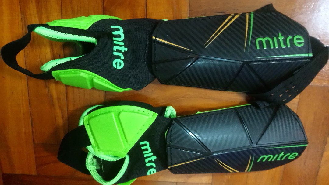 Brand new mitre shin guards, Health & Nutrition, Braces, Support ...