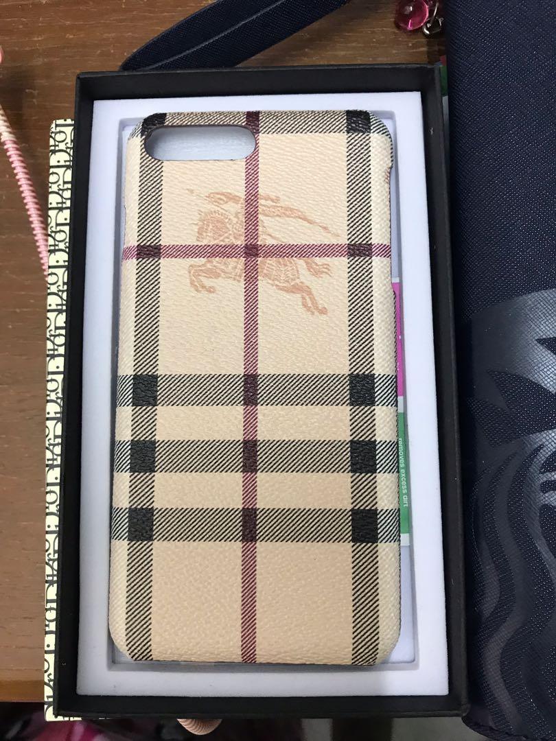 Burberry 8 plus case leather sales