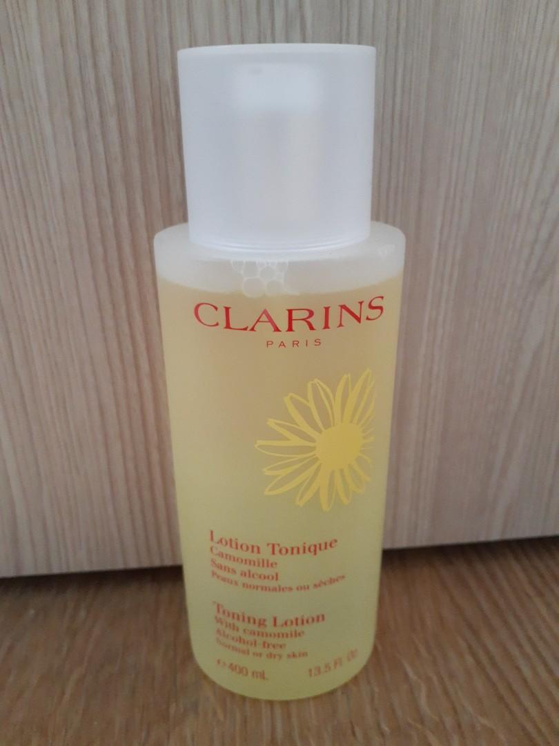 clarins toning lotion with camomile 400ml