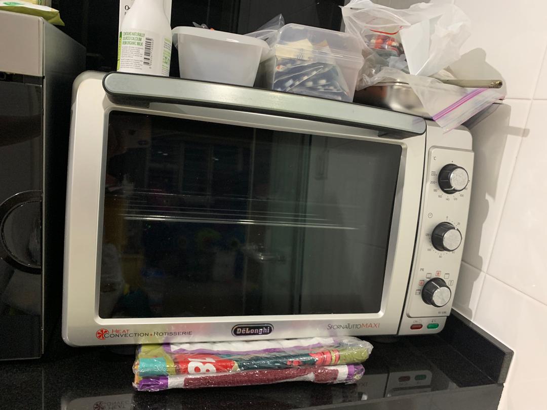 Delonghi E032852 Heat Convection Rotisserie Oven TV Home Appliances Kitchen Appliances Ovens Toasters on Carousell
