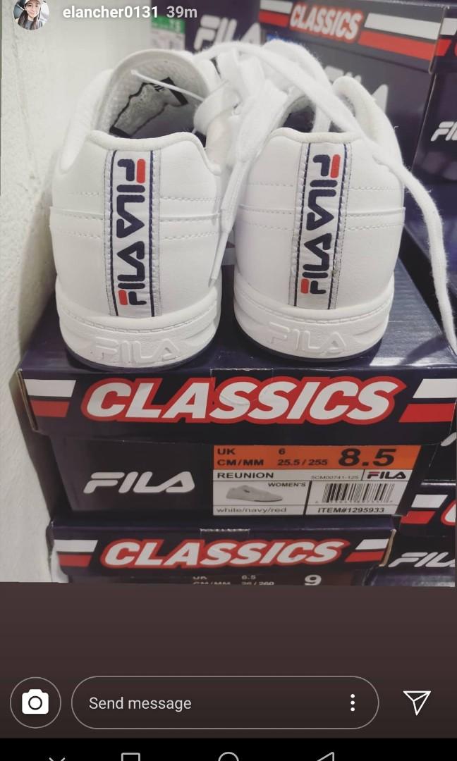 fila reunion shoes