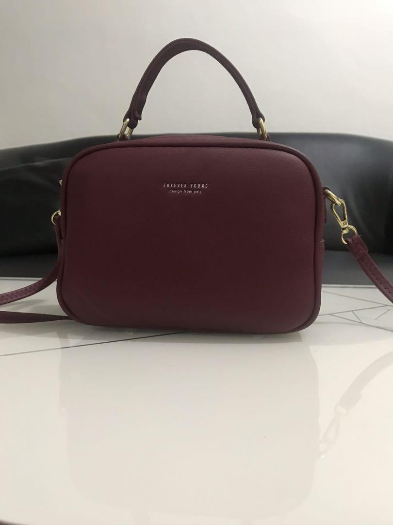 forever young sling bag