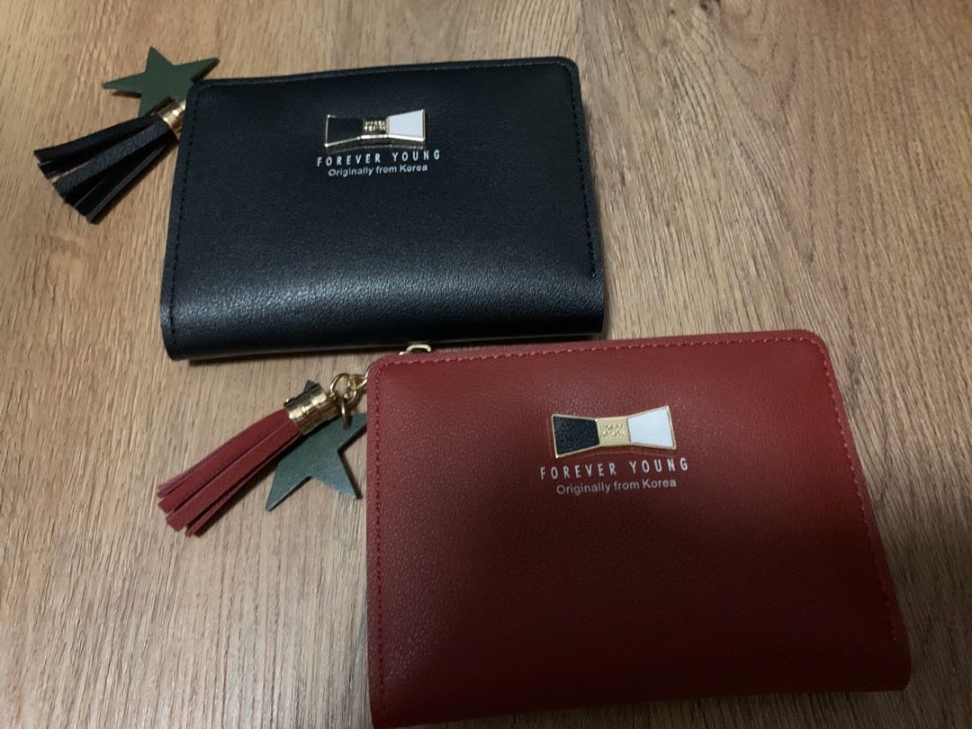 Forever Young Wallet, Women's Fashion, Bags & Wallets, Wallets & Card Holders on Carousell