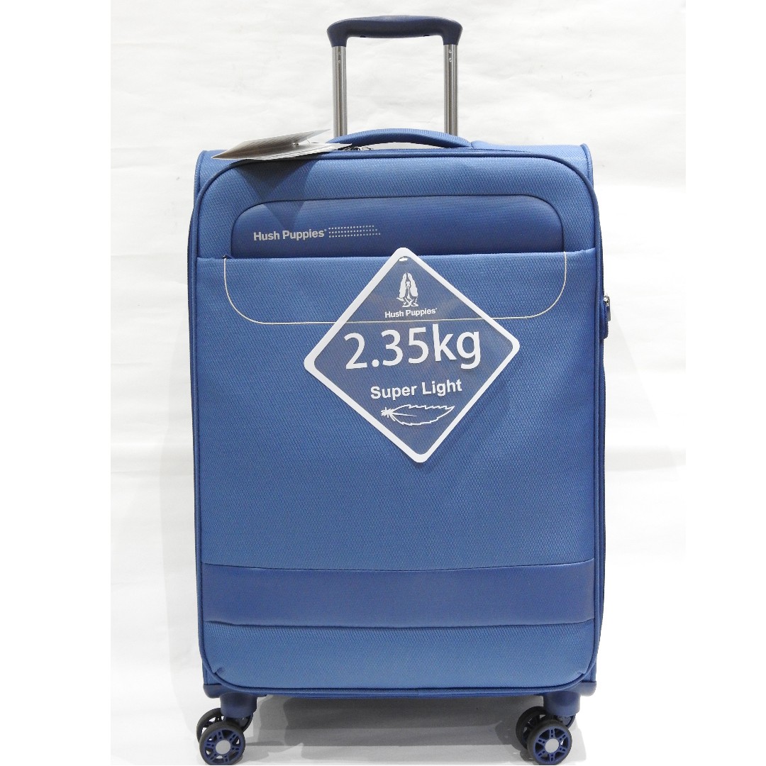 24" Luggage / Baggage (Hush Puppies, 2.35 kg Super Light) = Blue, Hobbies & Toys, Luggage on Carousell