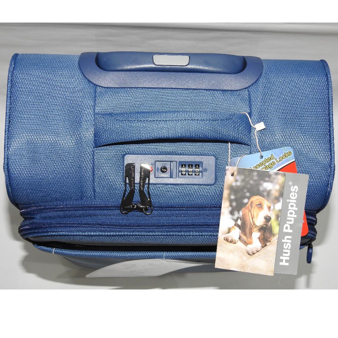 Cabin Baggage / Luggage (Hush Puppies, 2.0 kg Super Light) Blue