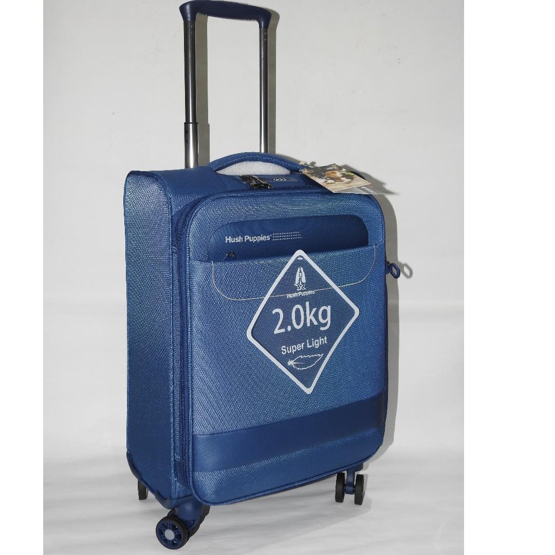 Cabin Baggage / Luggage (Hush Puppies, 2.0 kg Super Light) Blue