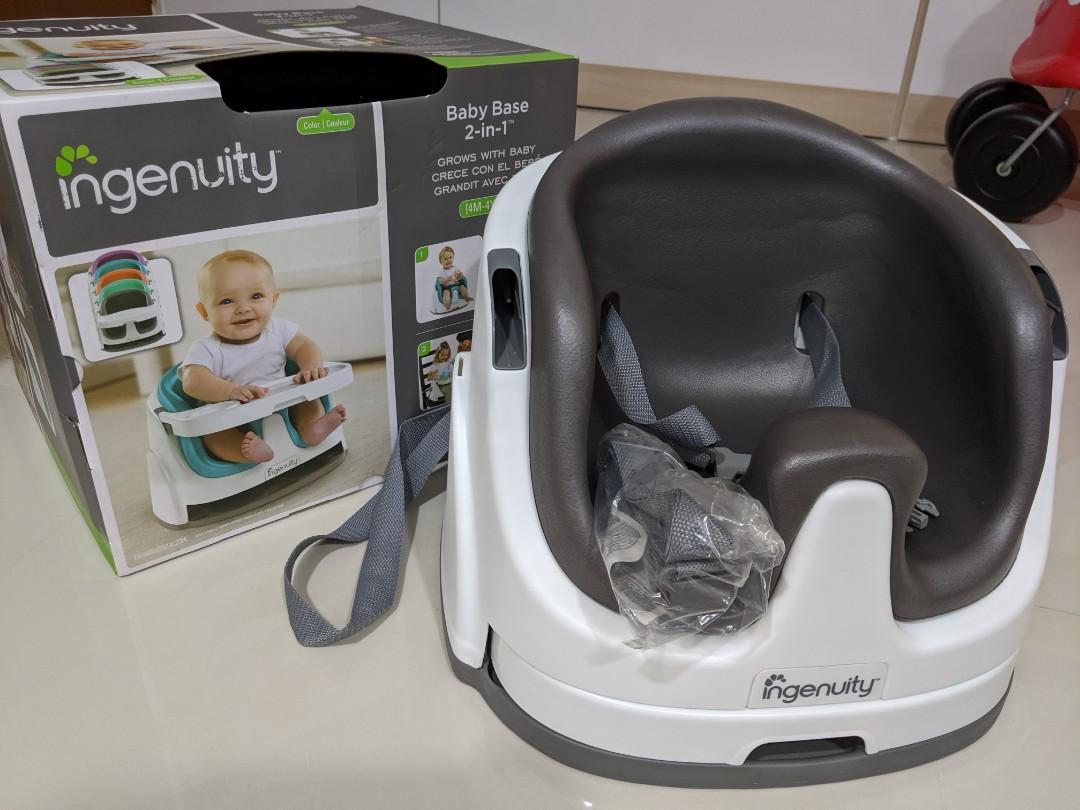 Ingenuity Baby Booster Seat Grey