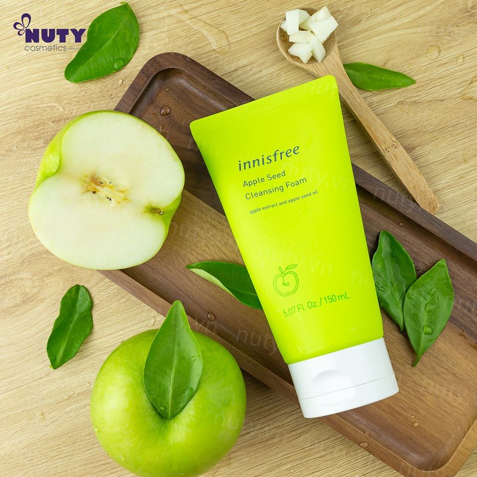 apple seed cleansing foam