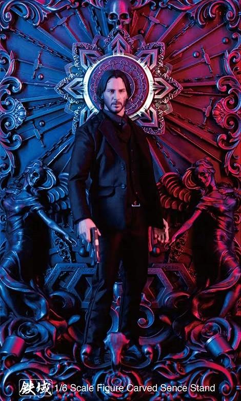 Iron Zone 1 6 Scale Figure Carved Sence Stand Ty1902 John Wick Diorama Base Hobbies Toys Toys Games On Carousell