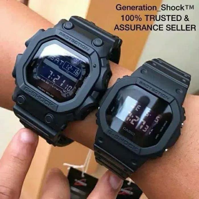 jam tangan couple casio g shock gx 56 king x g shock dw 5600 fullblack
