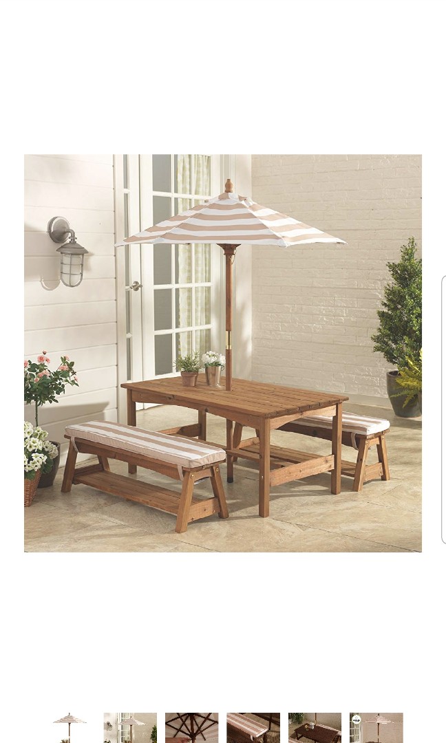 kidkraft table with benches