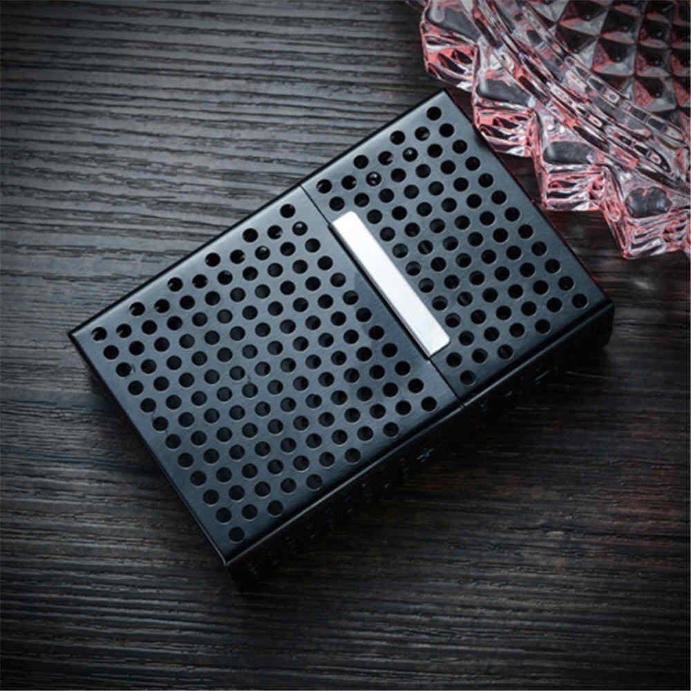Laifu Cigarette Box Hollow Aluminum Case Holder, Health & Nutrition,  Assistive & Rehabilatory Aids, Other Assistive Aids on Carousell