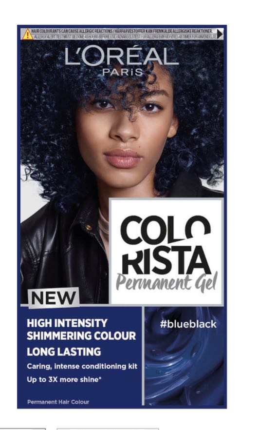 L'Oréal Colorista Permanent Gel Hair Dye (BLUE BLACK), Beauty & Personal Care, Hair on Carousell L'Oréal Colorista Permanent Gel Hair Dye (BLUE BLACK), Beauty & Personal Care, Hair on Carousell