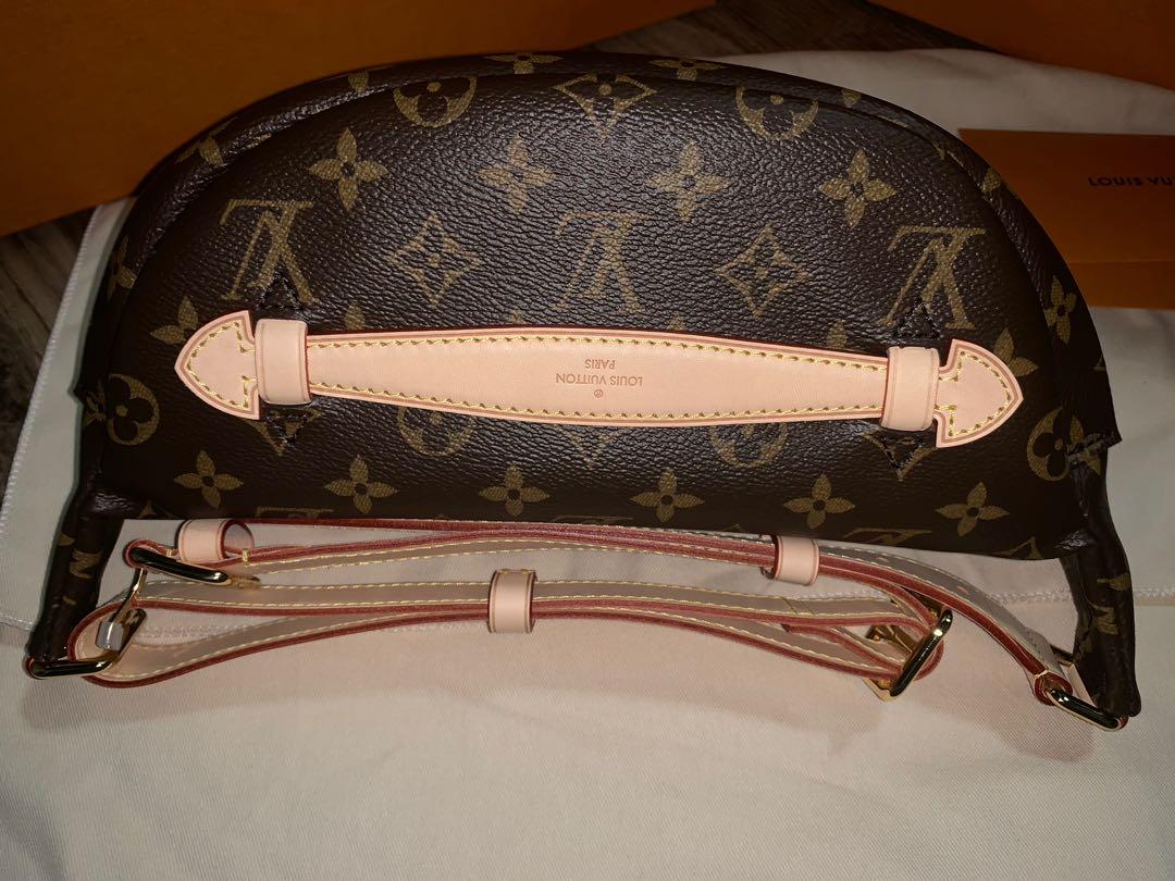 Sac bandoulière bum bag / sac ceinture en toile Louis Vuitton