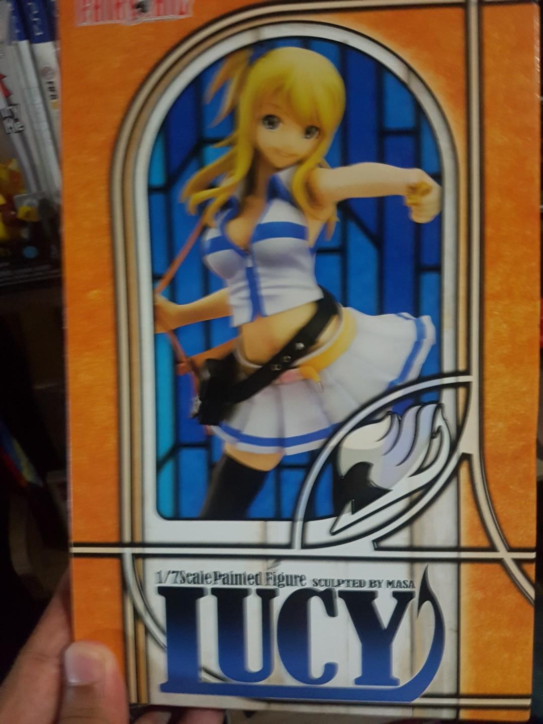 Lucy 1/7 scale model, Fairy Tail (Category: Figurines & Statues) located in Las Pinas. Submitted by xenoraine (Listing ID 259198311, Image 2). Description: BIB, just took out for picture taking. Box has some signs of creases. Bootleg but very good scale model..