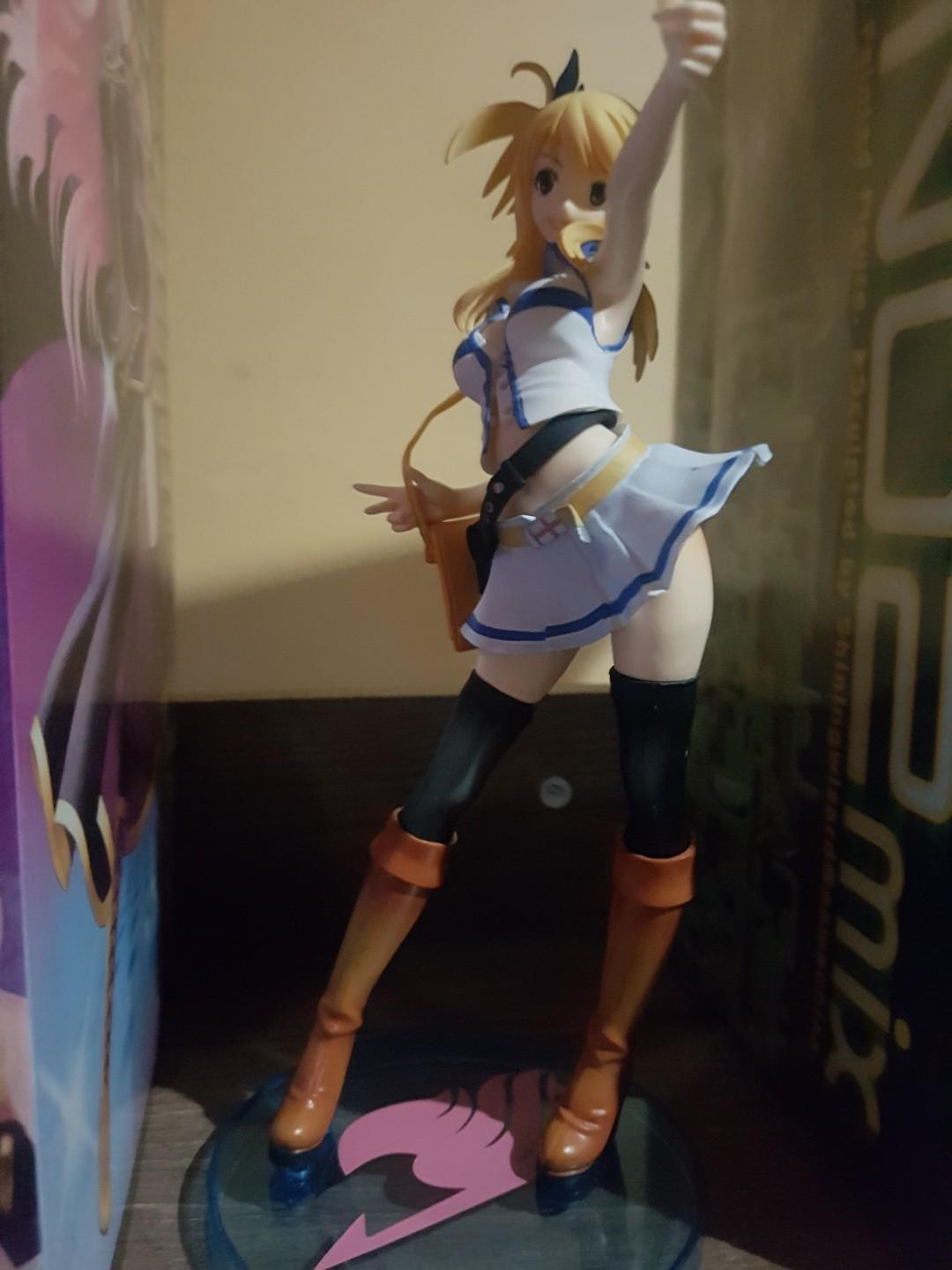 Lucy 1/7 scale model, Fairy Tail (Category: Figurines & Statues) located in Las Pinas. Submitted by xenoraine (Listing ID 259198311, Image 1). Description: BIB, just took out for picture taking. Box has some signs of creases. Bootleg but very good scale model..