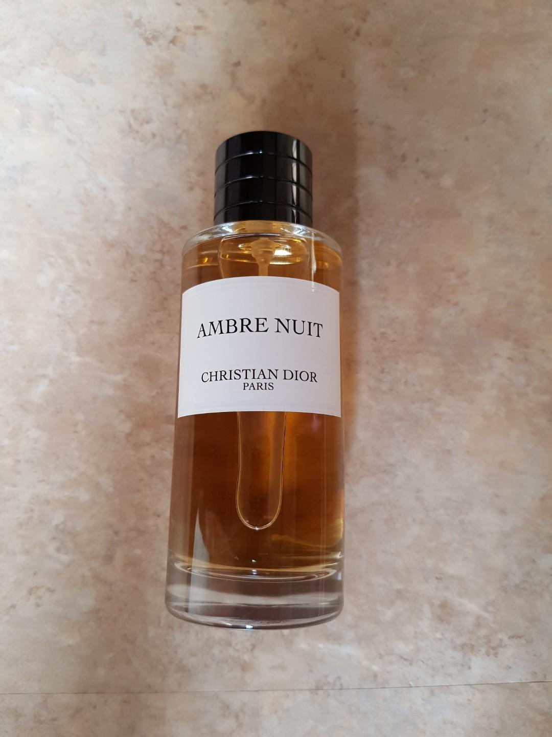 christian dior ambre nuit