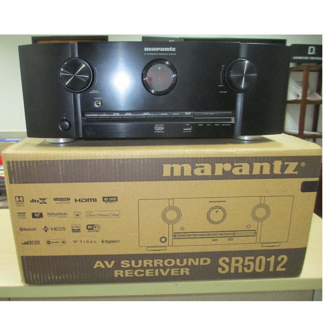 Marantz Sr5012 7 2 Channel Home Theater Receiver With Wi Fi Dolby Atmos Dts X And Heos Audio Soundbars Speakers Amplifiers On Carousell The rack mount home theater amp is a complete sound system. wi fi dolby atmos dts x and heos