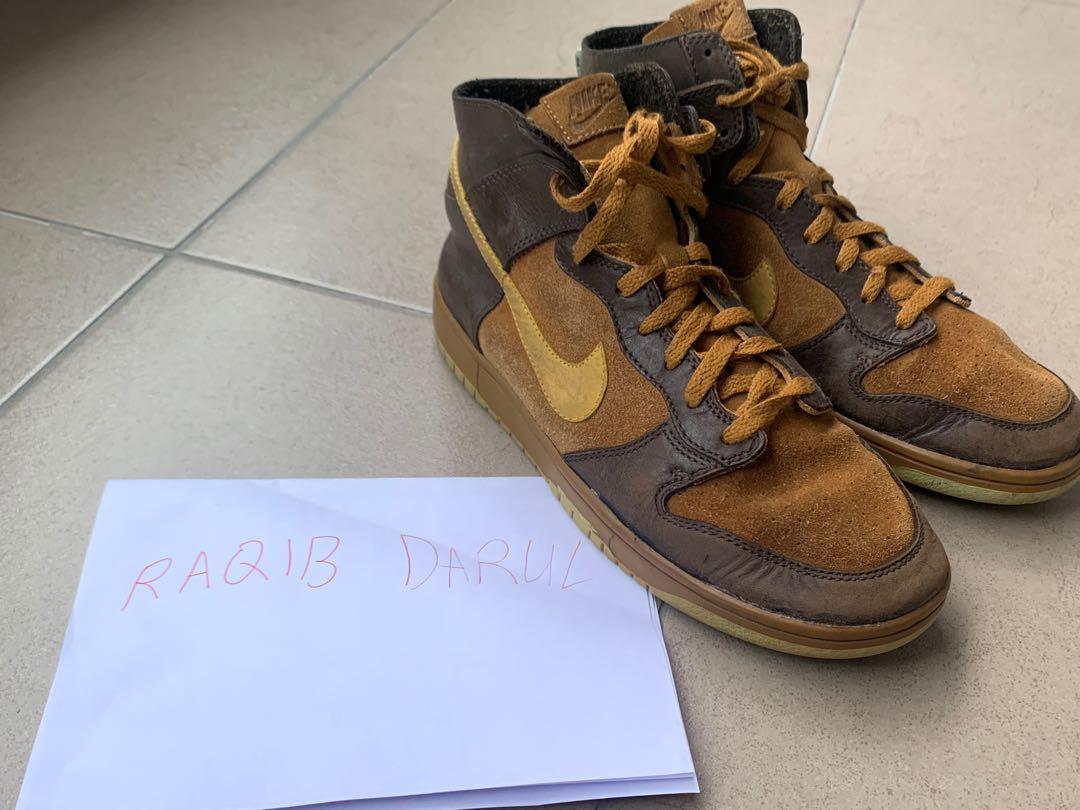 Nike dunk high Golden Hops Men s Fashion Footwear Sneakers on