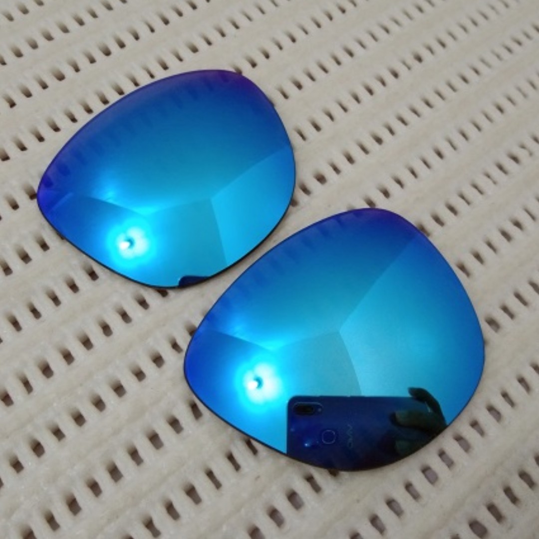 Oakley Frogskin Replacement Lenses Sapphire Blue Polarized, Women's