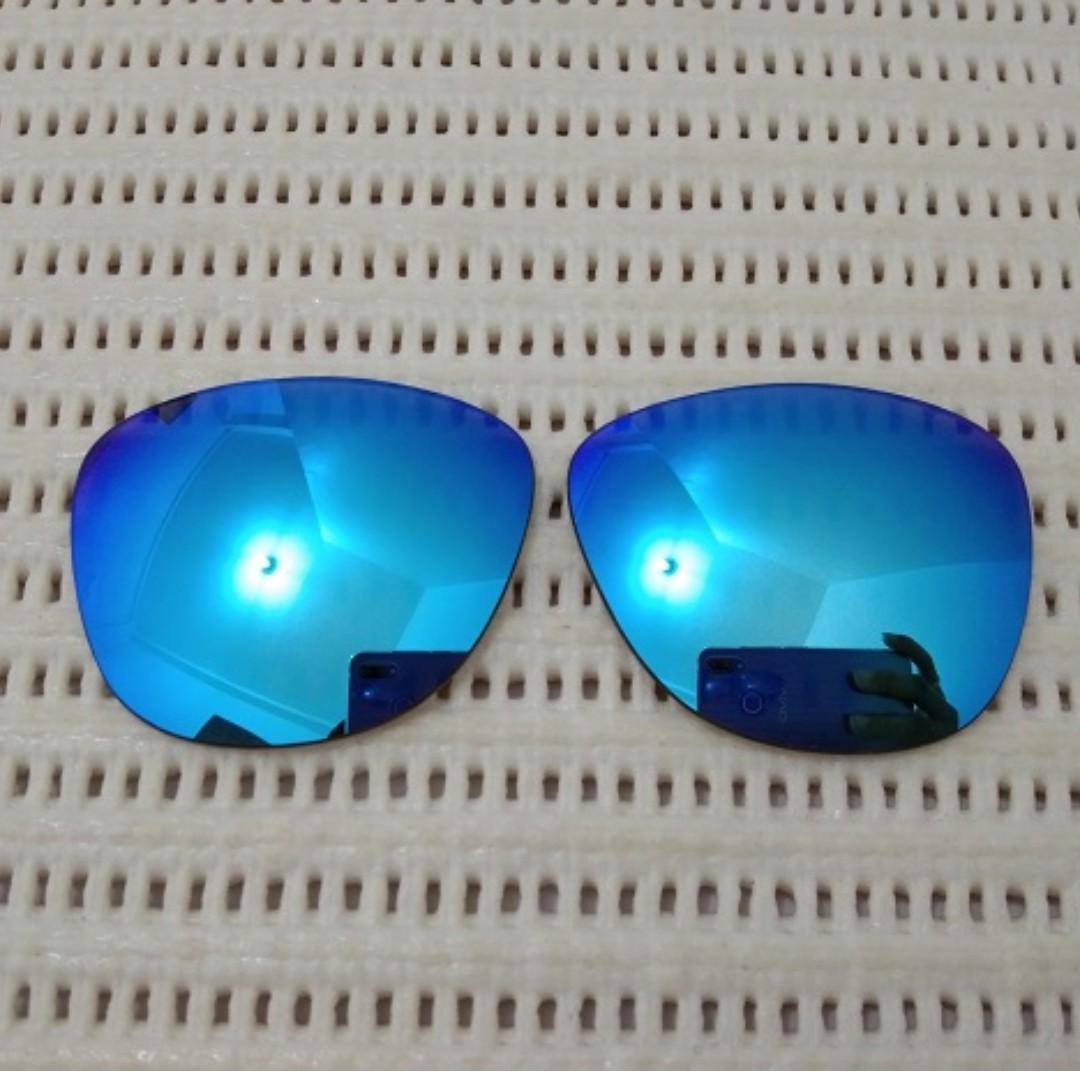 Oakley Frogskin Replacement Lenses Sapphire Blue Polarized, Women's