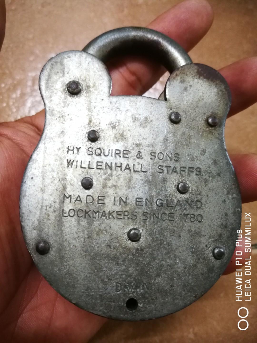 Padlock Kunci Mangga Antik Lama Made In England Antiques Vintage Collectibles On Carousell