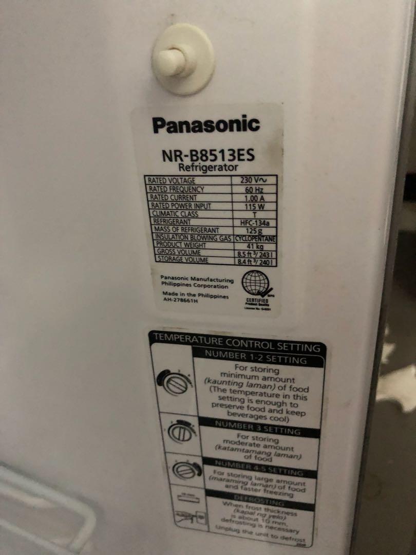 PANASONIC REFRIGERATOR, TV & Home Appliances, Kitchen Appliances