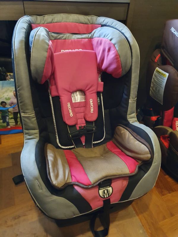recaro young sport hero pink