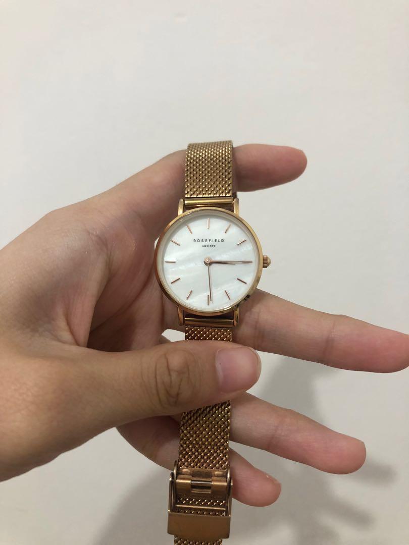 Rosefield Rose gold watch Women s Fashion Watches Accessories
