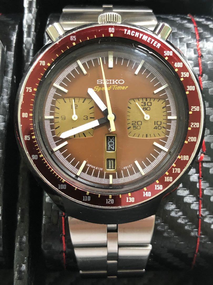 SEIKO Bullhead 6138-0049 Chronograph Vintage watch GOOD CONDITION - WELL  USED, Women's Fashion, Watches & Accessories, Watches on Carousell