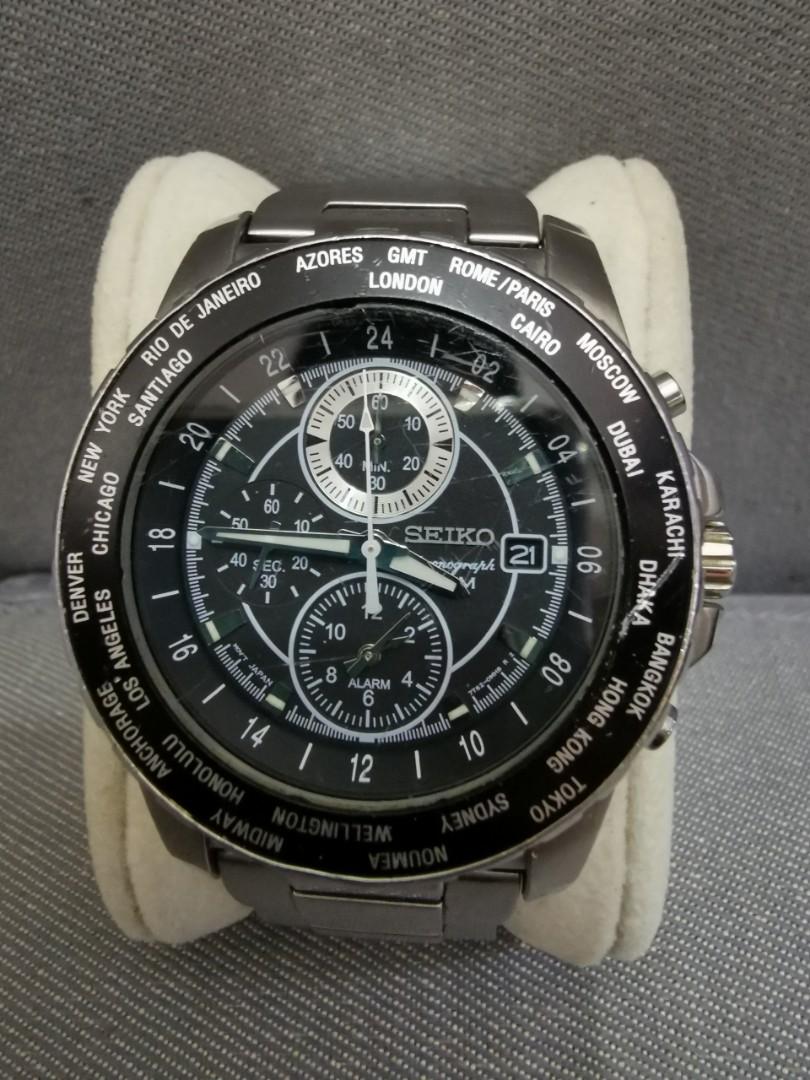 Seiko Watch chronograph country, Men's Fashion, Watches & Accessories,  Watches on Carousell
