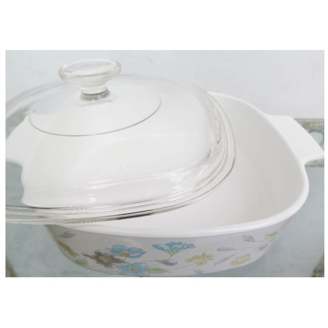 CorningWare Stove Top Pyroceram Casserole Dish, Furniture & Home Living