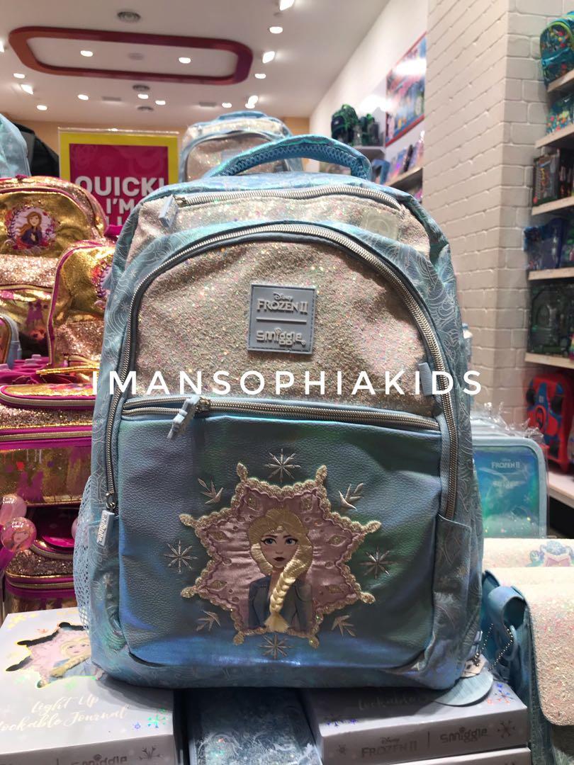 Smiggle elsa bag deals