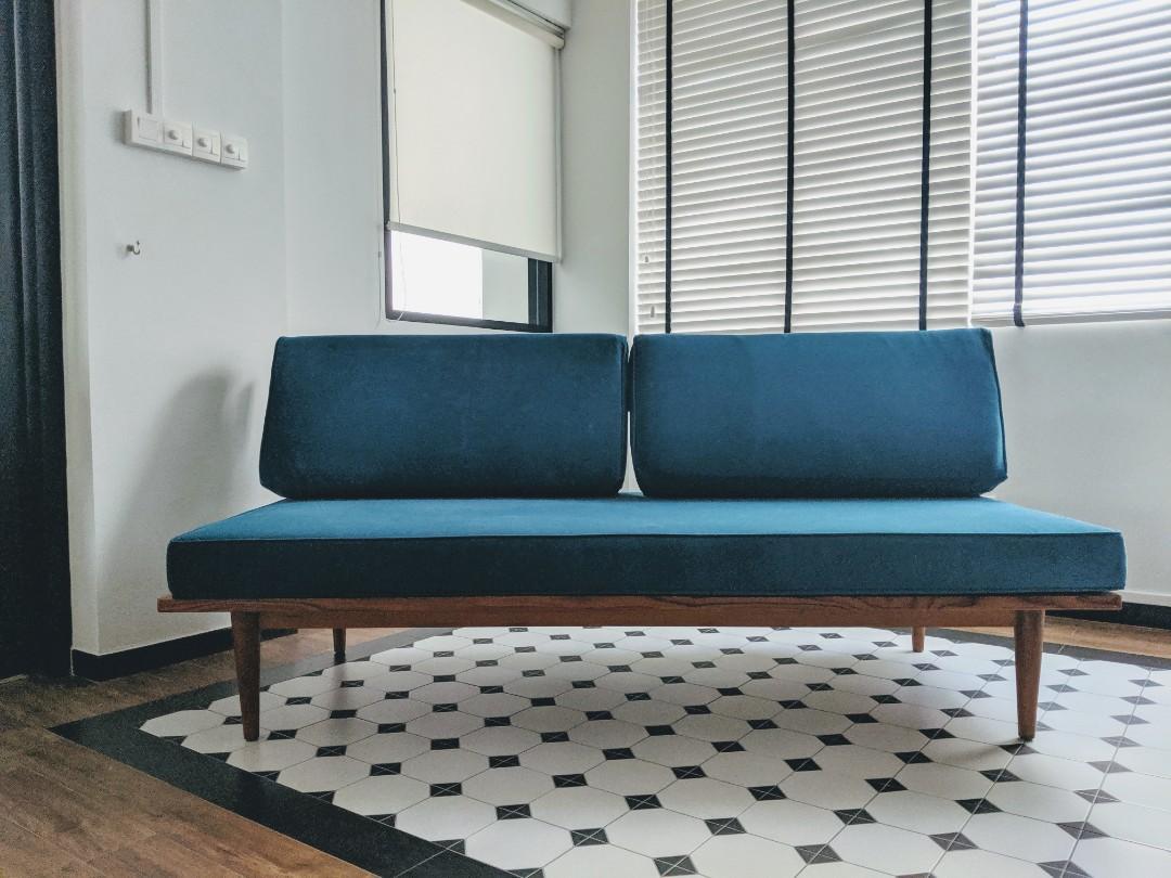 Sofa Daybed Handmade Teak Mid Century Modern Furniture Sofas Sofa Daybed Handmade Teak Mid Century