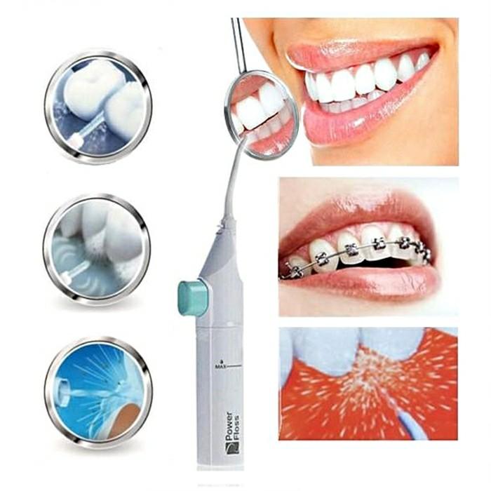 Teeth Whitening Mouthwash Power Floss Dental Water Jet Flosser, TV