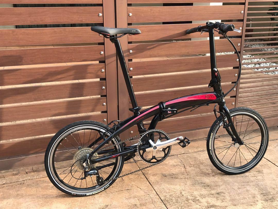 Tern Verge P9 folding bike like new Rare unit Sports Equipment