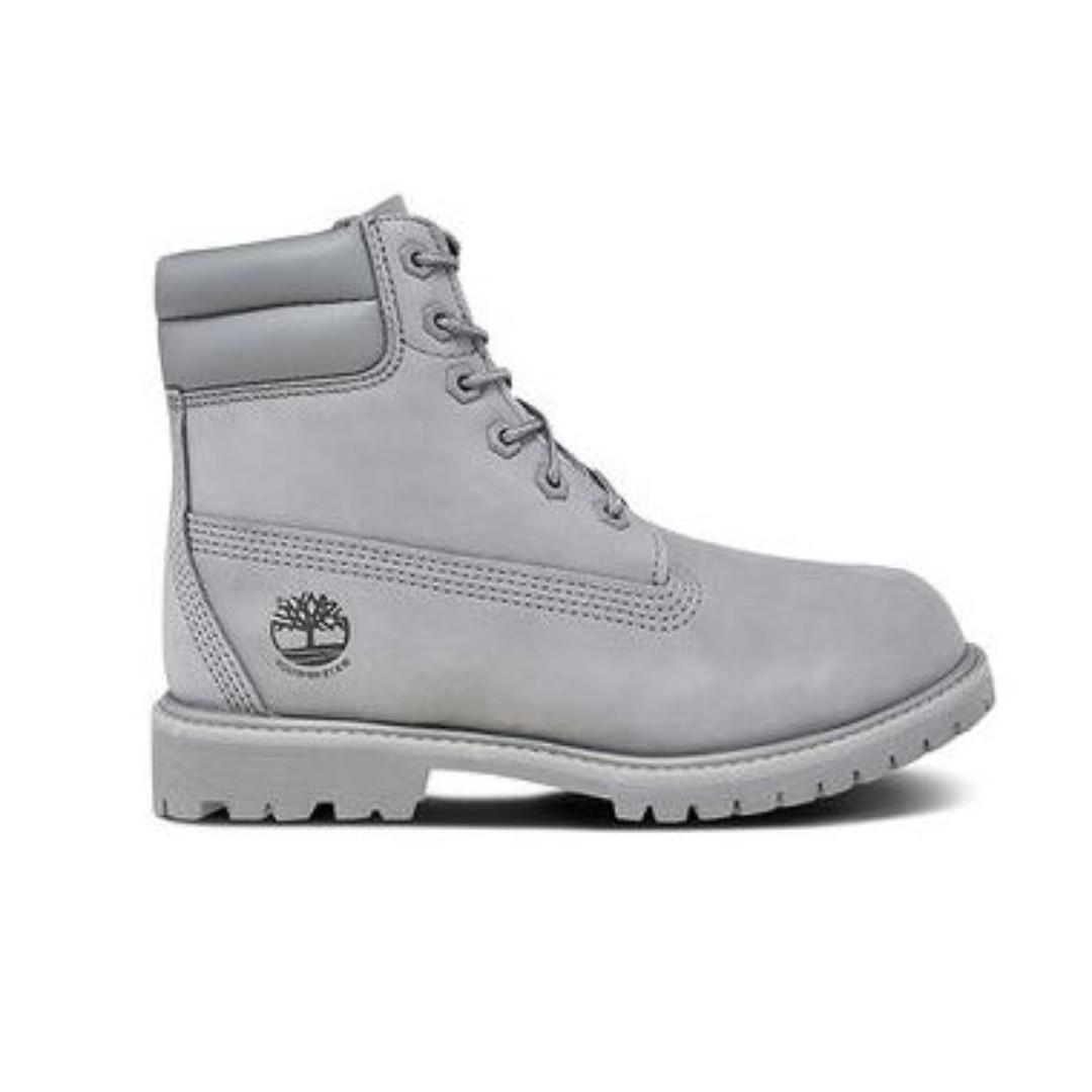 timberland waterville 6 inch boots medium grey nubuck